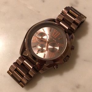 Michael Kors Oversized Bradshaw Sable-Tone Watch
